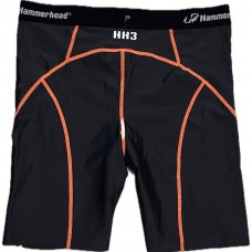 SHORTS SEGUNDA PELE HAMMERHEAD PERFORM - CINZA/LARANJA